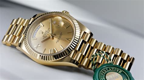 rolex day date stahl gold|solid gold rolex day date.